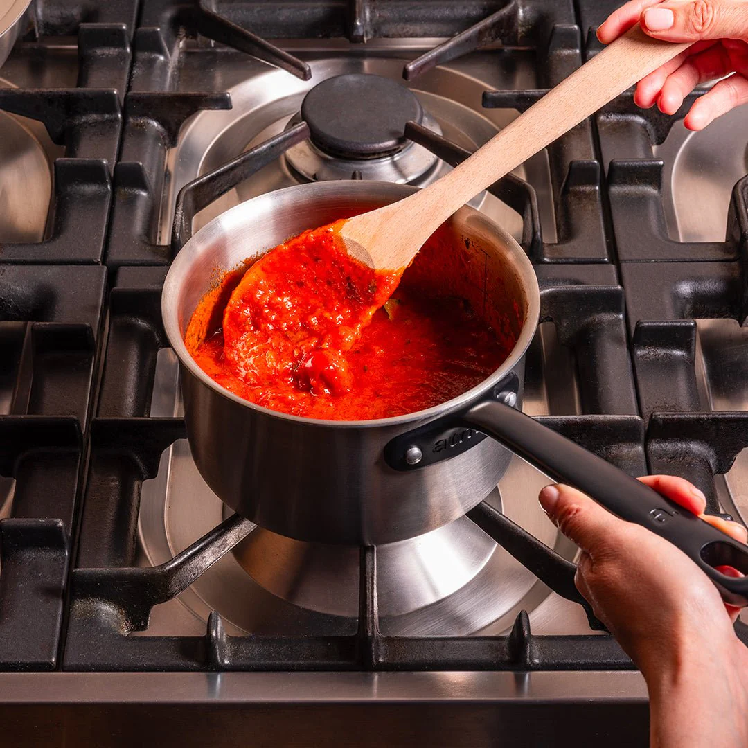 La casserole parfaite en inox, manche noir - 16 cm - Image 5