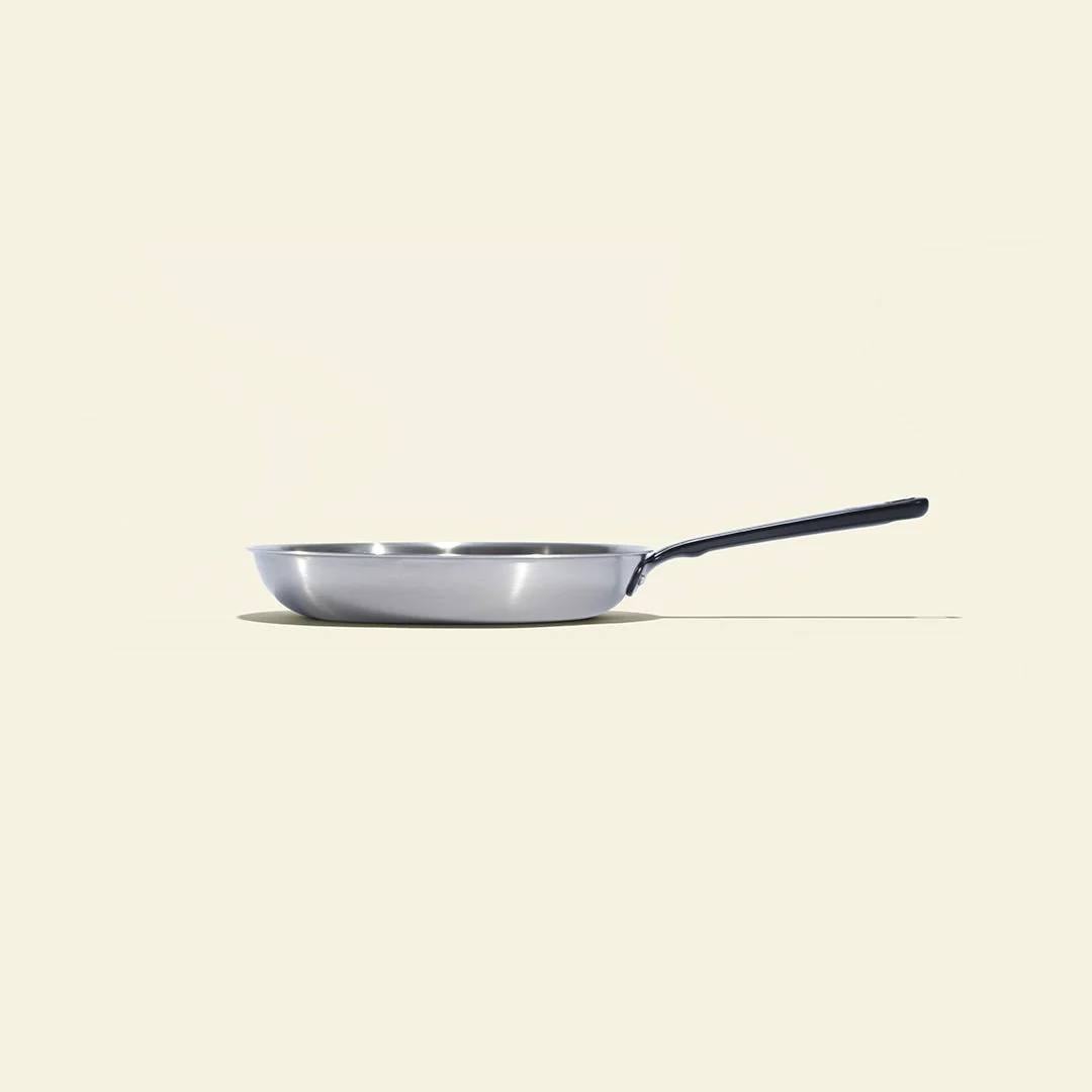 Batterie de cuisine en inox avec manches noirs, 7 pièces - Image 7