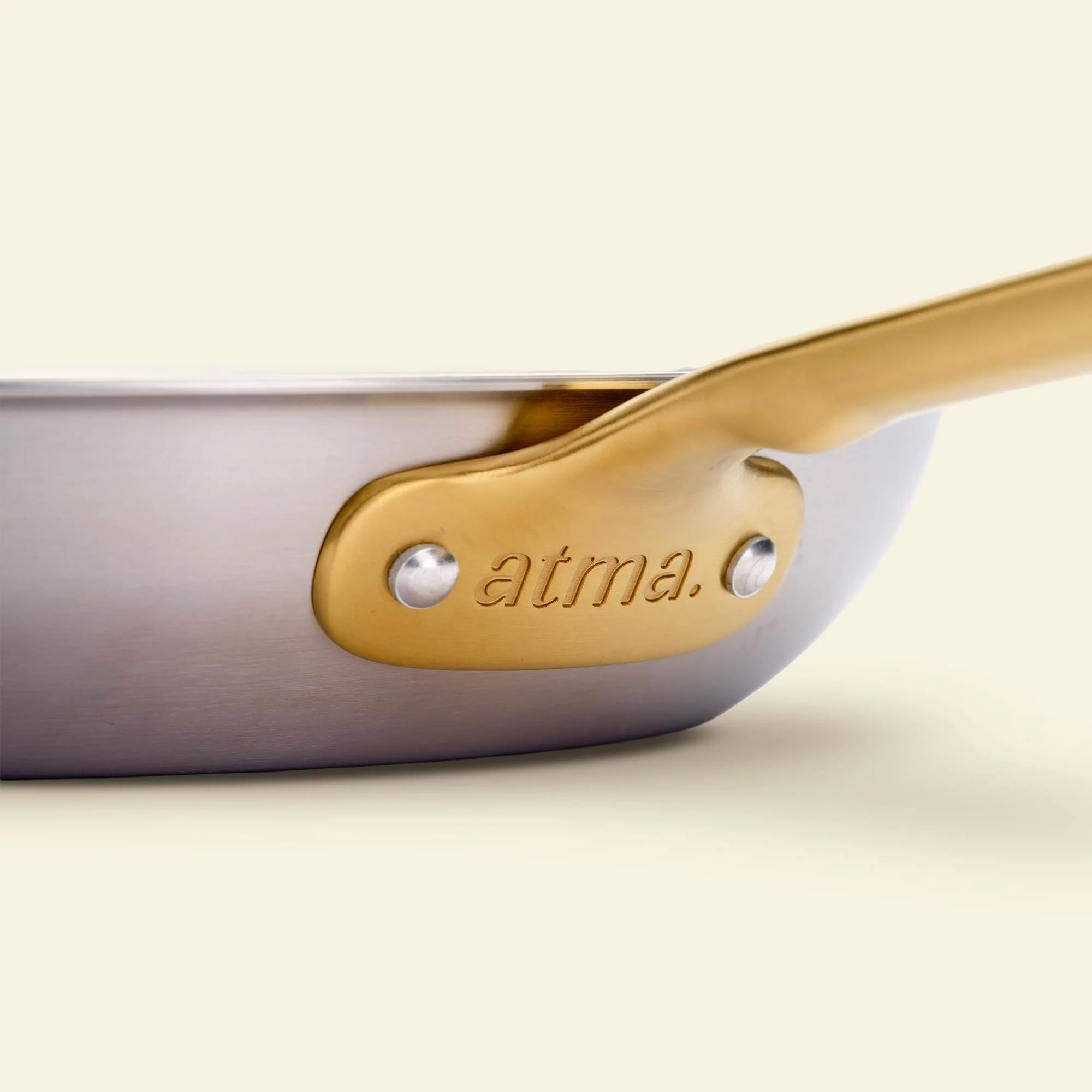 La bonne poêle en inox, manche doré - 26 cm (Édition limitée) - Image 4
