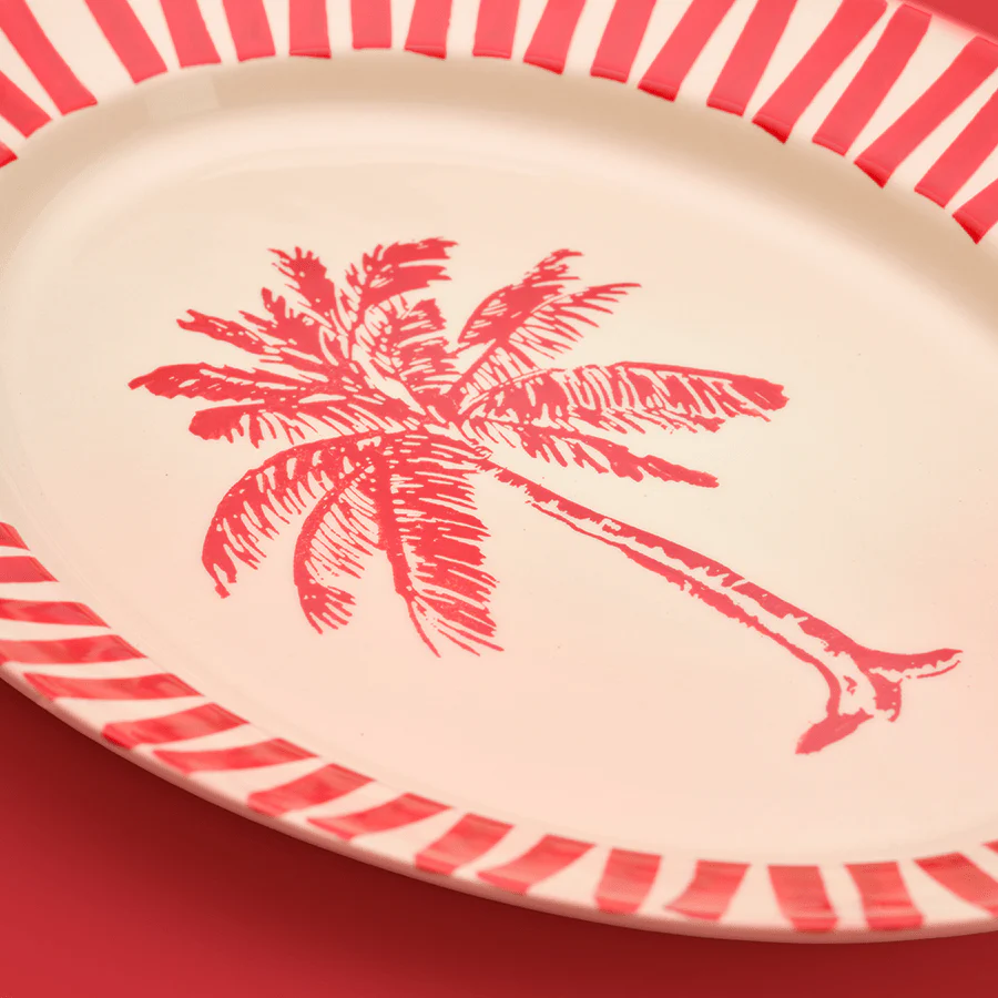 Le plat de présentation, en rouge carmin - Image 5