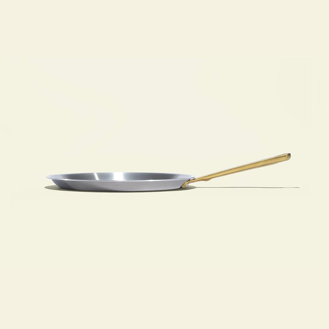 L'indispensable crêpière en inox, manche doré - Image 5