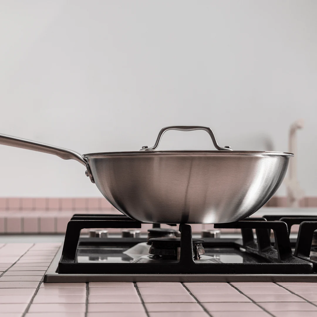 The Wok en inox - 28 cm - Image 4