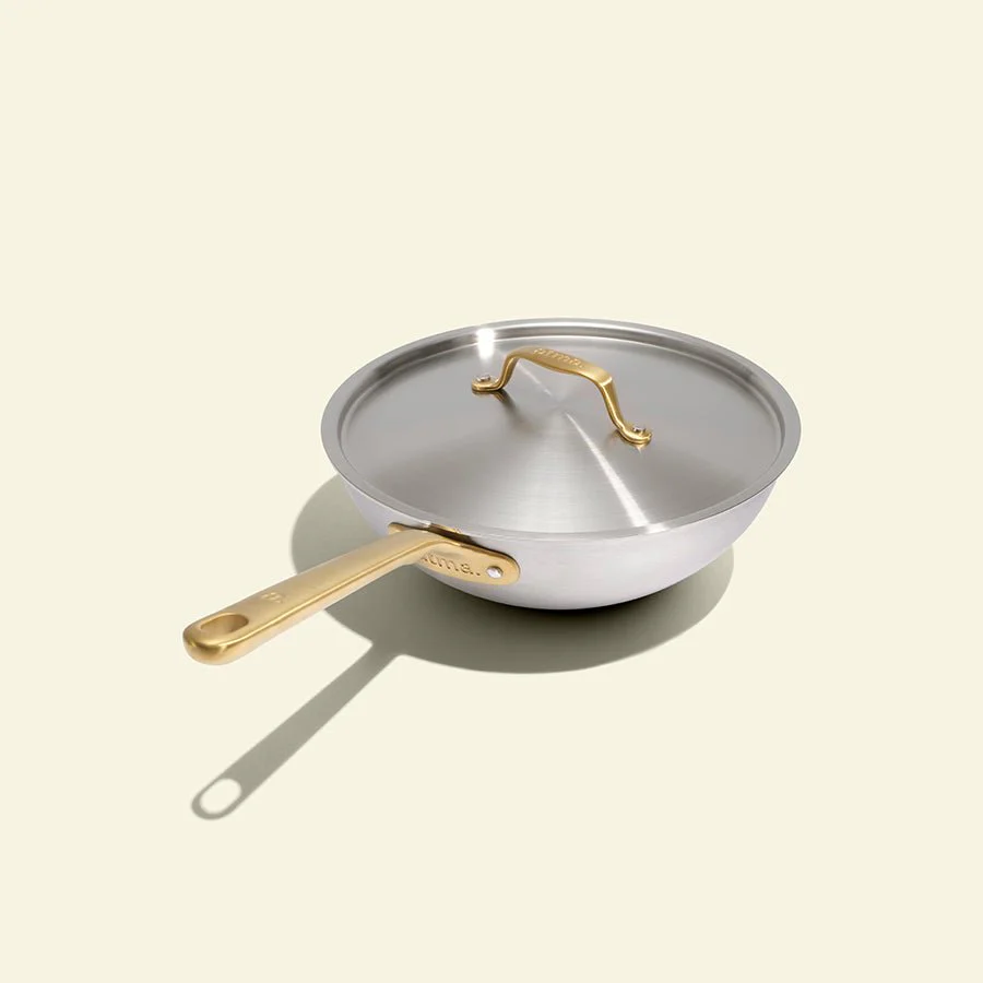 The Wok en inox, manche doré - 24 cm (Édition limitée) - Image 2